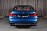 BMW 750Li xDrive Avus Blue by Abu Dhabi Motors 2017 года